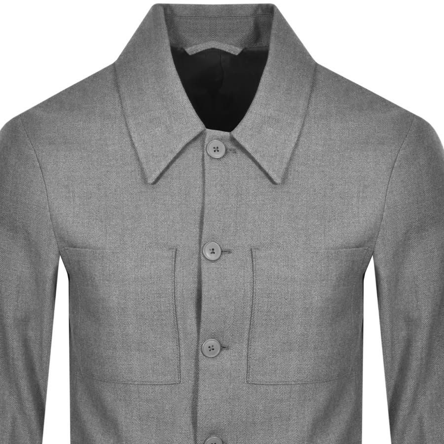 Alternative Image for ProductLes Deux Marseille Herringbone Jacket Grey2